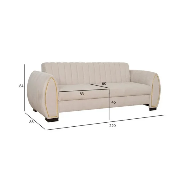 CLOREA 3 SEATER
